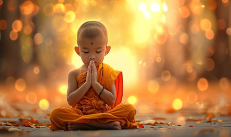 8 ways you can raise your child's spirituality.の素材