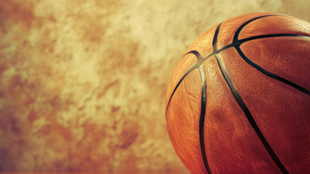 basketball advertising background with copy space.の素材