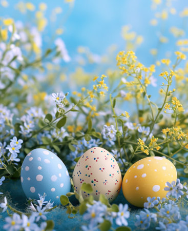easter is always the best because of easter egg.の素材