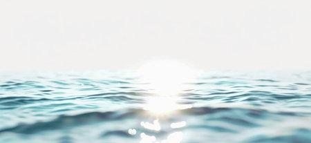 water reflection background.の素材