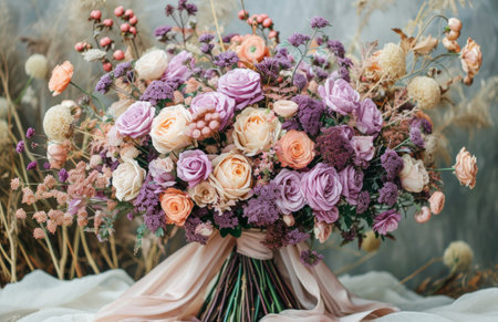 blooming beauty bouquet in lalu kad hor.の素材