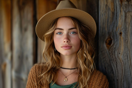 stock photos and royaltyfree images of female farmer or gardener.の素材