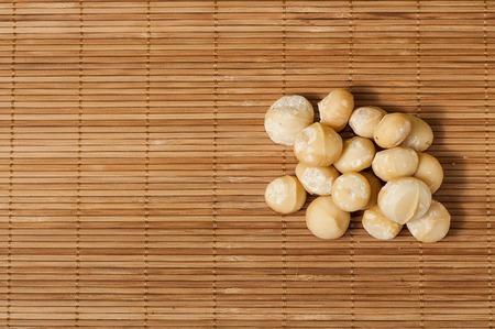 macadamian nutsの写真素材