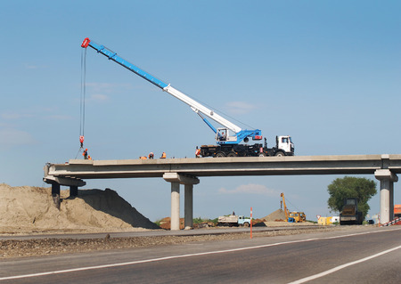 Bridge construction Road building 