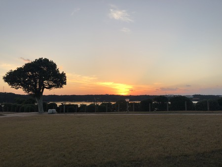 Sunset sceneryの写真素材