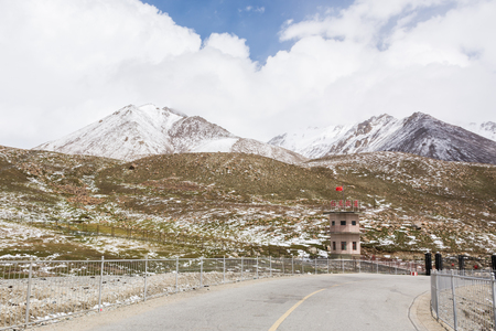Xinjiang Taxkorgan Tajik Khunjerab passのeditorial素材