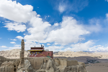 Guge Kingdom ruins of Tibet,Chinaの写真素材