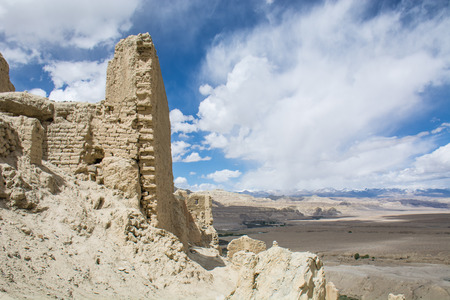 Guge Kingdom ruins of Tibet,Chinaの写真素材