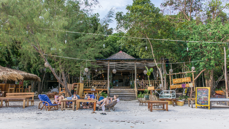 Koh Rong island in Sihanouk of Cambodiaのeditorial素材