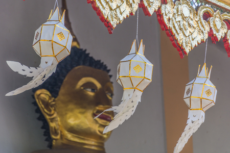 Wat Chiang Man in Chiengmai,Thailandのeditorial素材