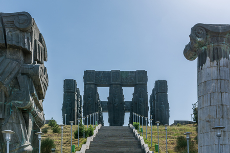 The Chronicle of Georgia Monumentの写真素材