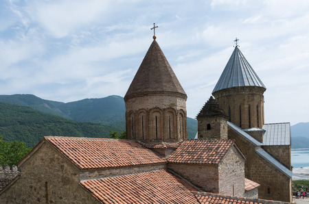 Ananuri castle in Stepantsminda of Georgia