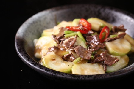 asian chinese style delicious foodの写真素材