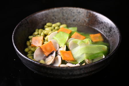 asian chinese style delicious foodの写真素材