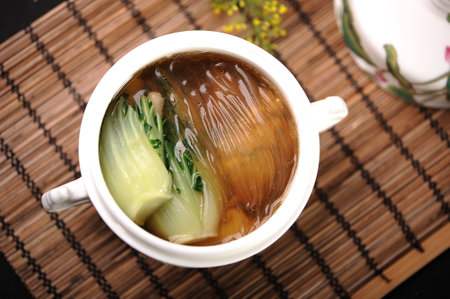 asian chinese style delicious foodの写真素材