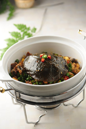 asian chinese style delicious foodの写真素材