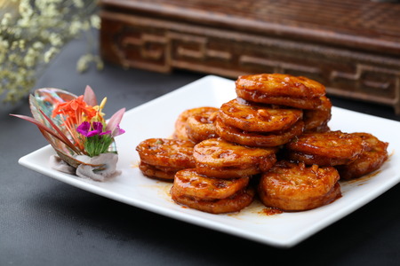 asian chinese style delicious foodの写真素材