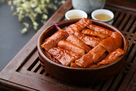 asian chinese style delicious foodの写真素材