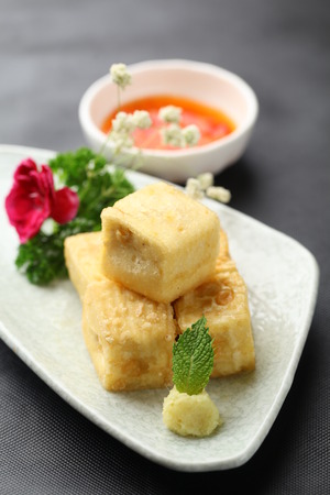 asian japanese cuisine delicious tofuの写真素材