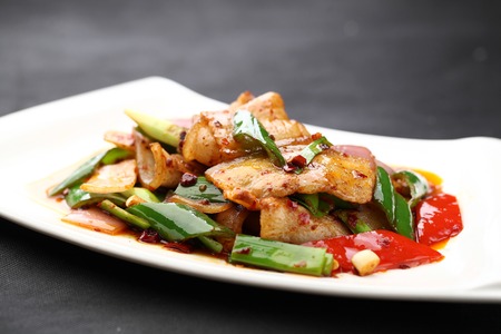 Twice-cooked porkの写真素材