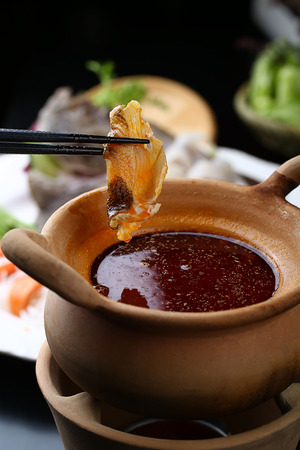 Thai Cuisine - Tom Yum Kungの写真素材