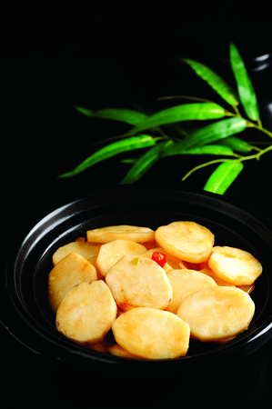 wild yam claypotの写真素材
