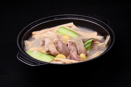 pork bellies potの写真素材