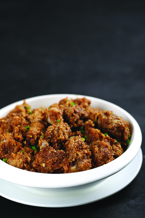 Chinese cuisine served in bowlの写真素材