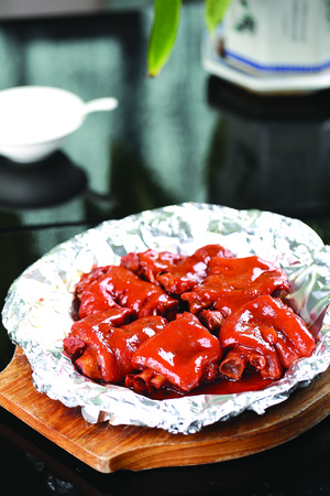 pork trotterの写真素材