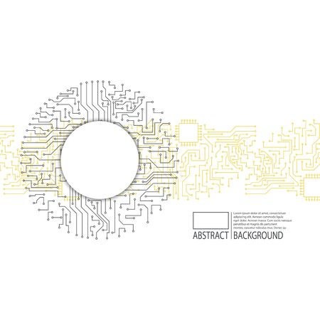 Abstract background, technology blockchainのイラスト素材