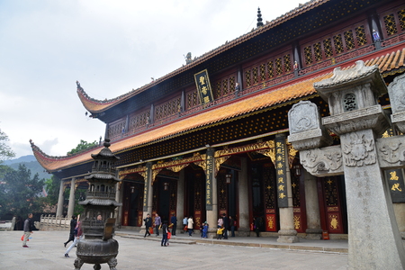 Nanyue Hengshan templeのeditorial素材