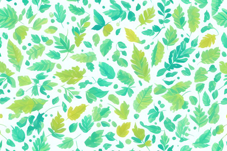 illustration background image colorful leaves many forms many typesの写真素材