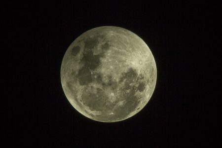Super Blue Blood moon at Pantai Batu Hitam,Kuantan, Pahang,Malaysia