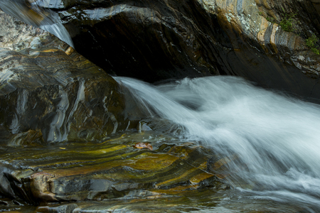 Most beautiful place in Lata Renyuk at Jeli,Kelantan Malaysia with long exposure shutter.の写真素材