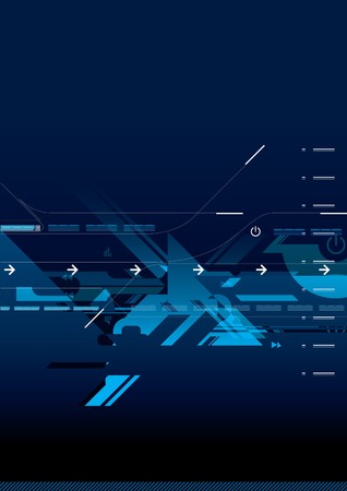 Abstract technology backgroundのイラスト素材