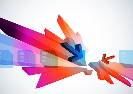 Abstract Digital Artのイラスト素材