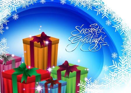 Christmas Giftsのイラスト素材