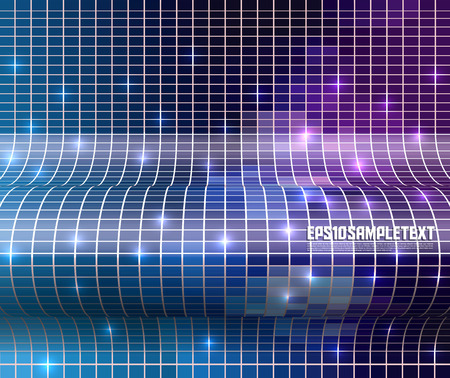 Vector Convex Mosaics Surfaceのイラスト素材