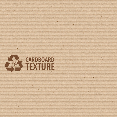 Vector Brown Cardboard Textureのイラスト素材
