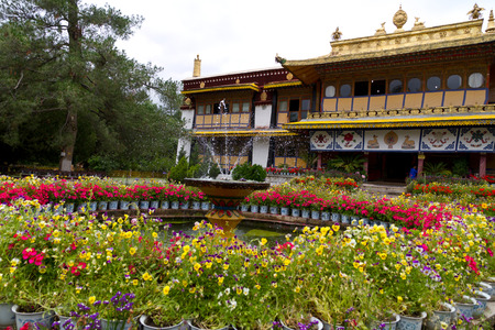 Tibet Museum displays itemsのeditorial素材