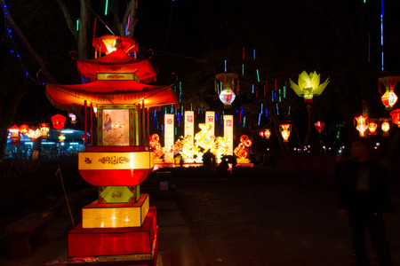Chinese Lantern Festivalのeditorial素材