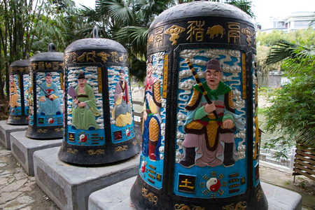Bell in Xiangshan Park Guilin, Guangxi Provinceのeditorial素材