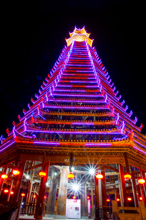 Congjiang Drum Towerのeditorial素材