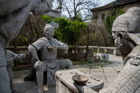 Anshun Tianlongtunbao ancient buildings, tunbao armyのeditorial素材