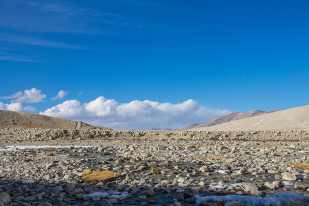 Tibetan landscapeの写真素材