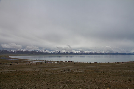 Tibet namucuohuの写真素材