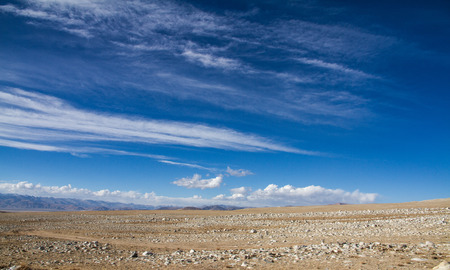 Tibetan landscapeの写真素材
