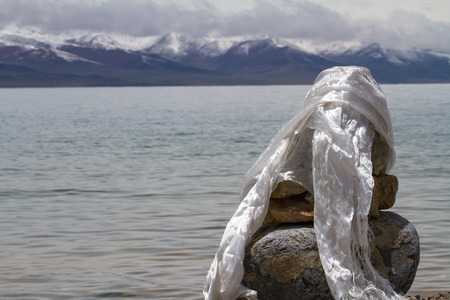 China Tibet Namtsoの写真素材