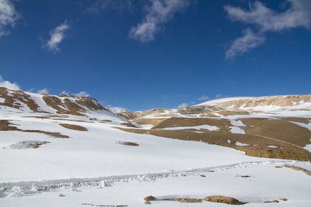 China's Tibet snowの写真素材