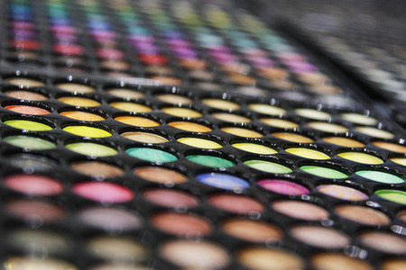 colorful eye shadow